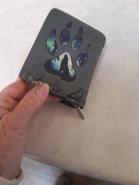 Shag Wear - Wolf Paw Print Wallet (small)
